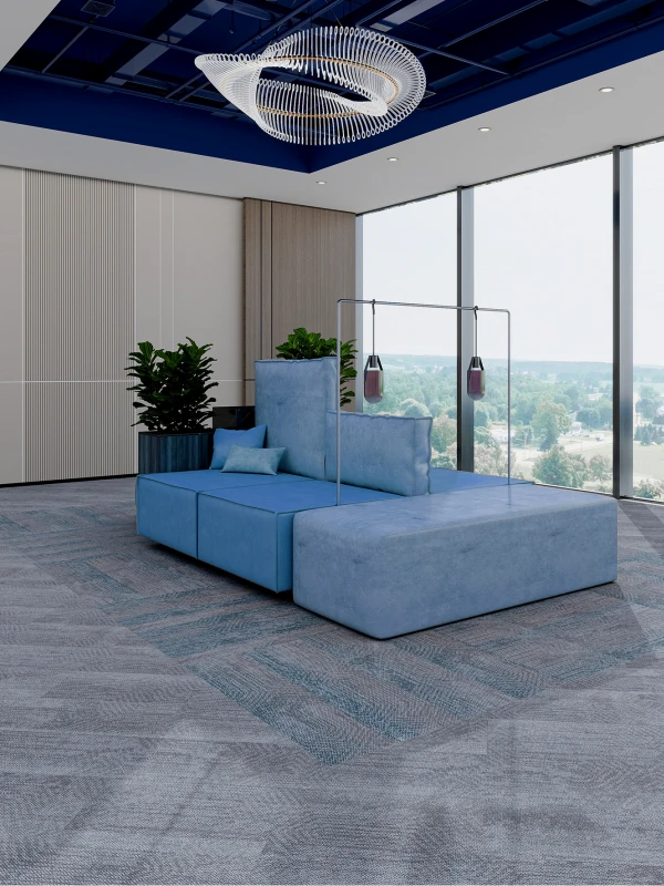 Carpet tile, plank carpet, office carpet, nylon carpet, commercial carpet