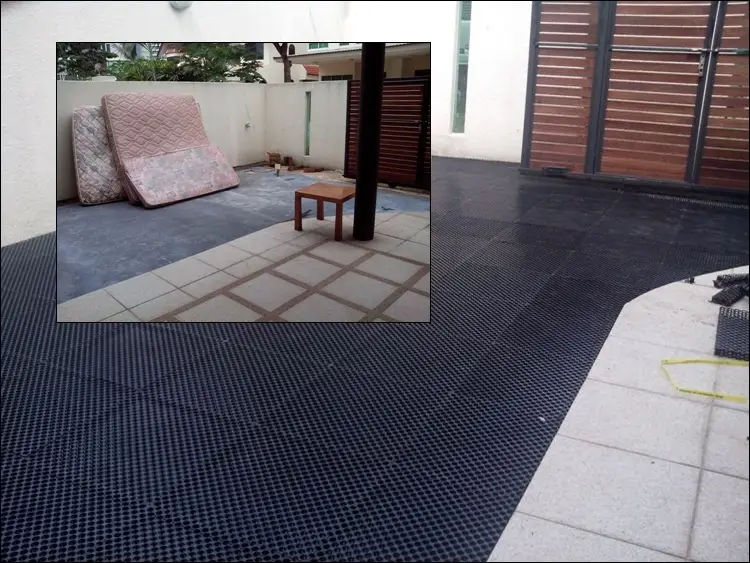 Drainage cells, grass carpet cells, versicell