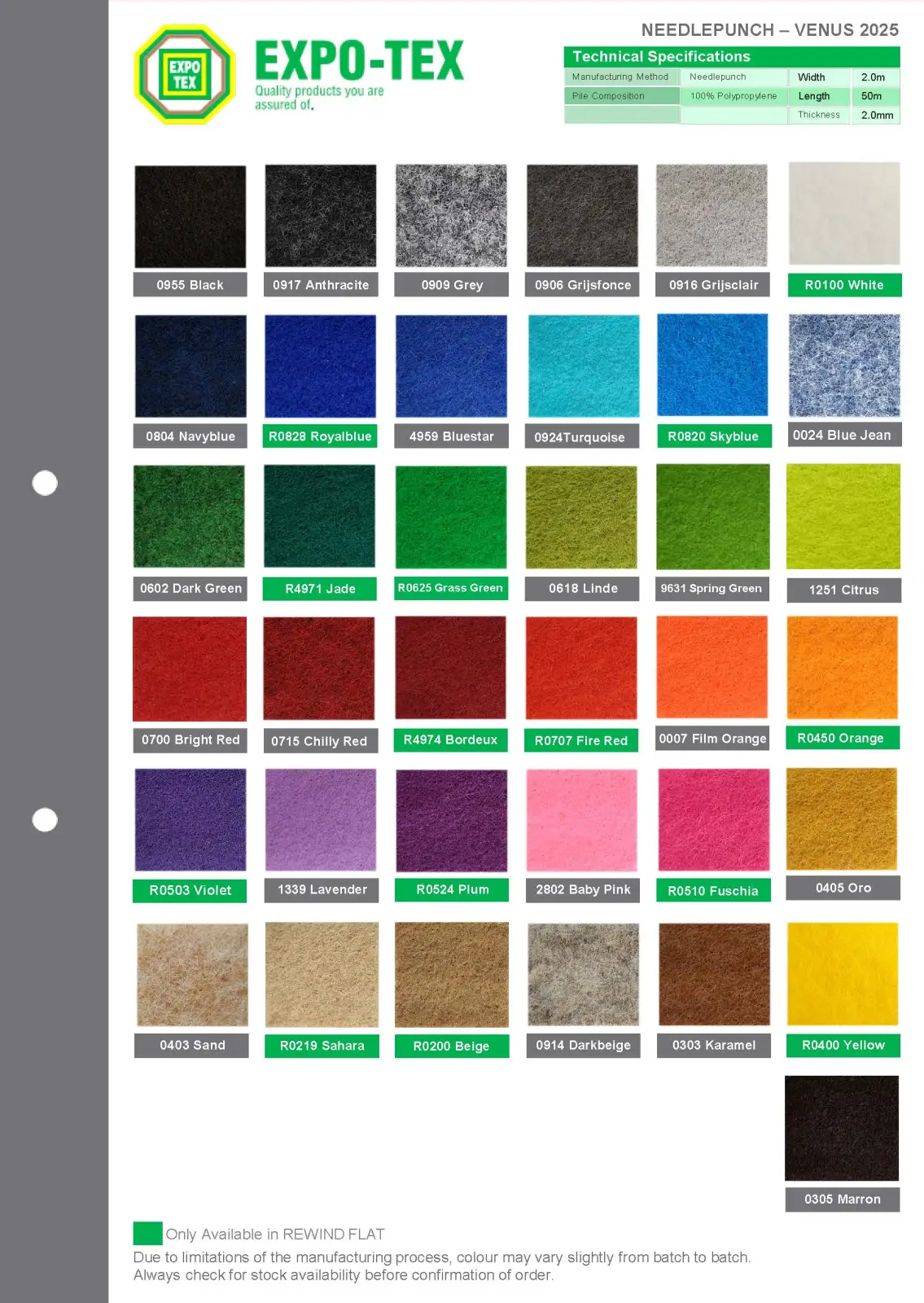Exhibition carpet, expo carpet, needlepunch carpet, event carpet, p-pet, tentage carpet, atrium carpet, protection carpet